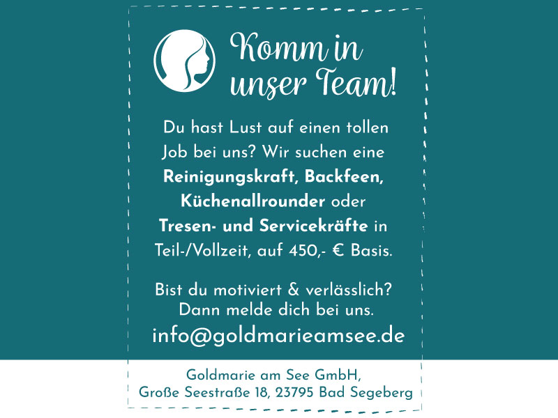 Read more about the article Komm in unser Team